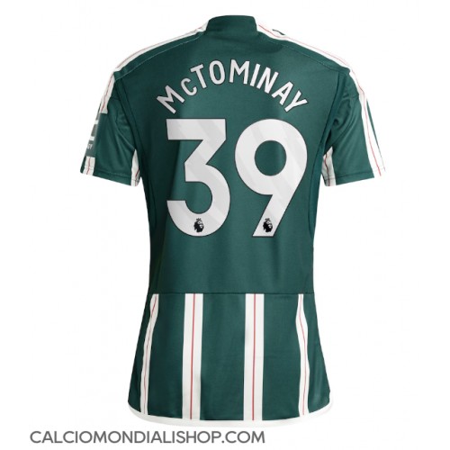 Maglie da calcio Manchester United Scott McTominay #39 Seconda Maglia 2023-24 Manica Corta